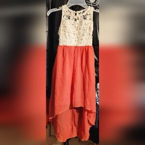 ruby rox high-low girls dress size 7